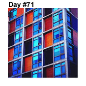 Day Seventy-One: Blue Studio Squares